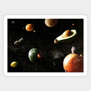 Fruit planets Sticker